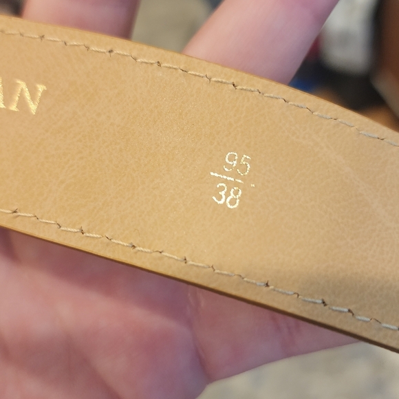 NWT Persaman New York Brown Belt Made In Italy‎ Large XL main image 14